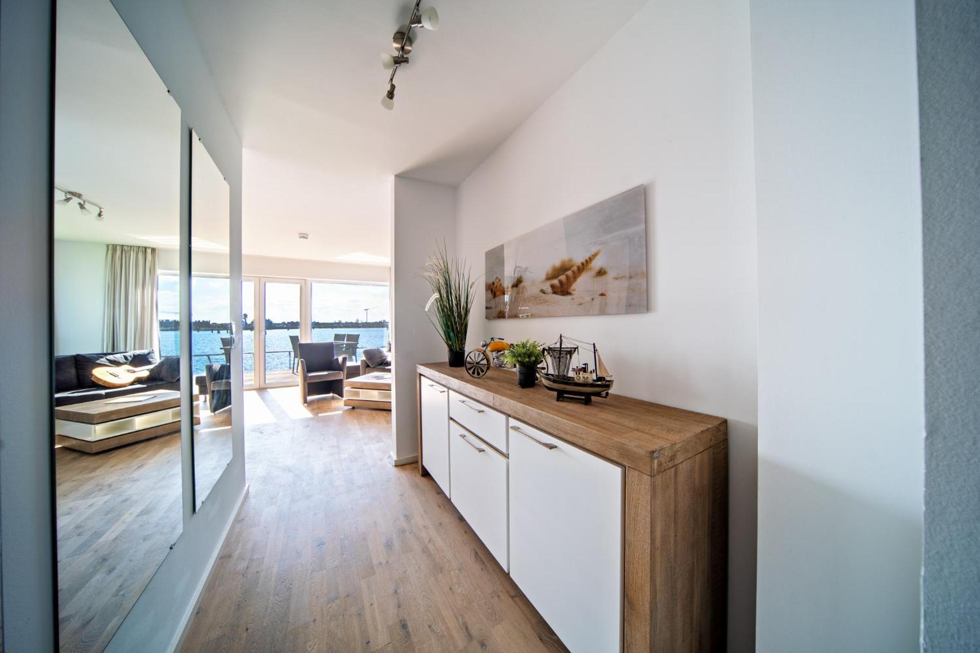 3-Zi-Fewo Brigantine 33 By Seeblick Ferien Oro, Wasserblick,Sauna Olpenitz Exterior photo