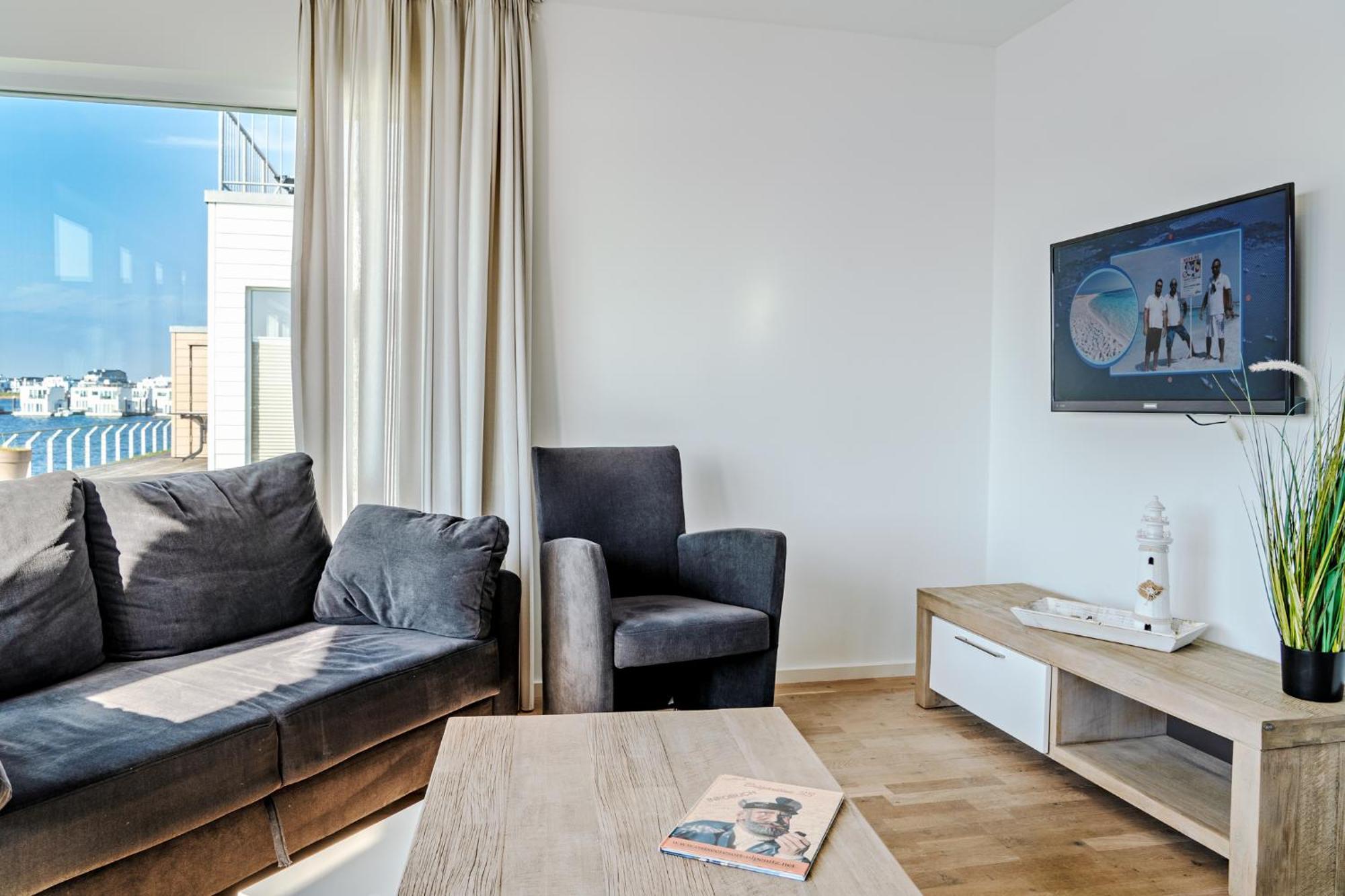 3-Zi-Fewo Brigantine 33 By Seeblick Ferien Oro, Wasserblick,Sauna Olpenitz Exterior photo
