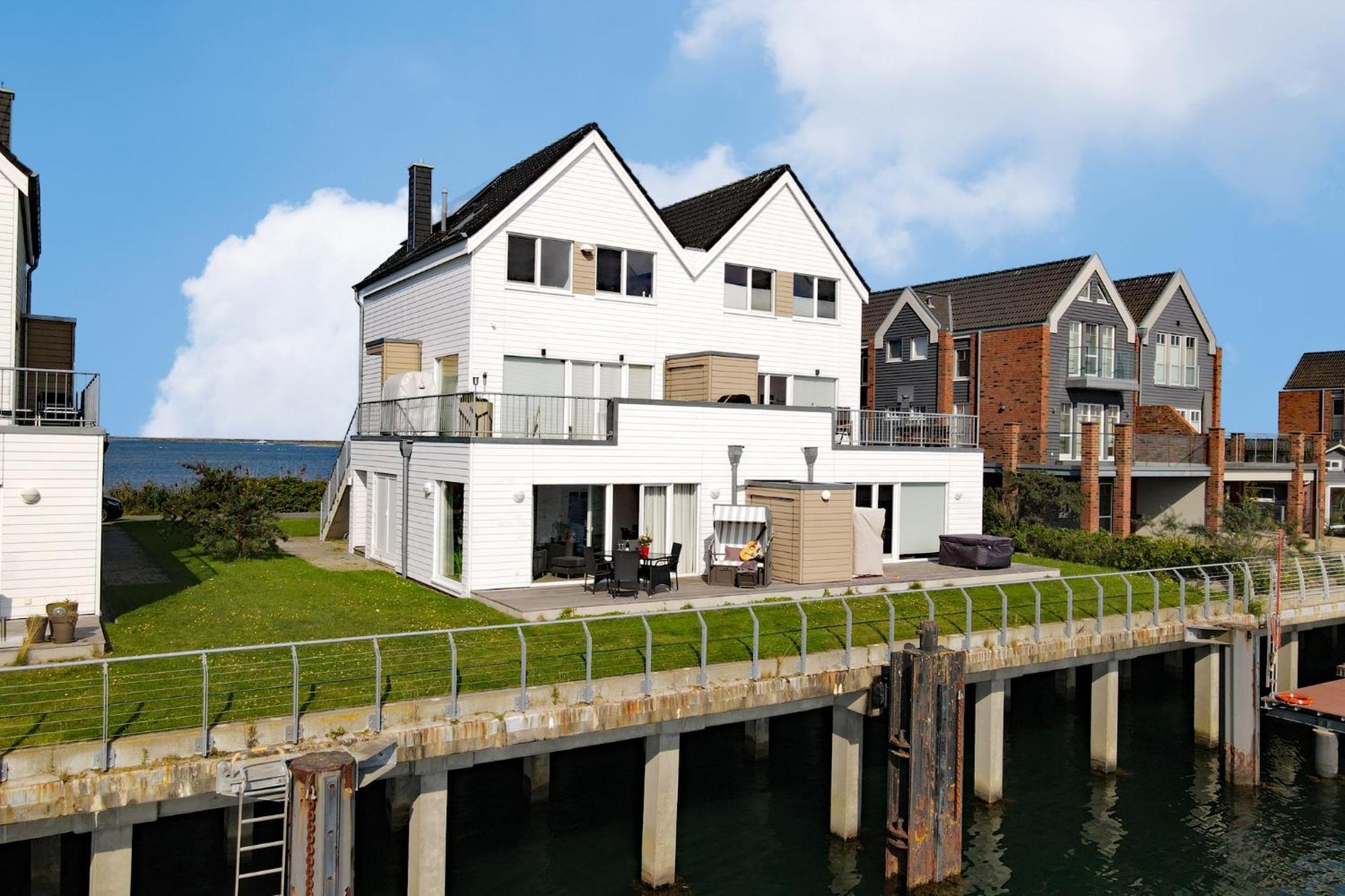 3-Zi-Fewo Brigantine 33 By Seeblick Ferien Oro, Wasserblick,Sauna Olpenitz Exterior photo