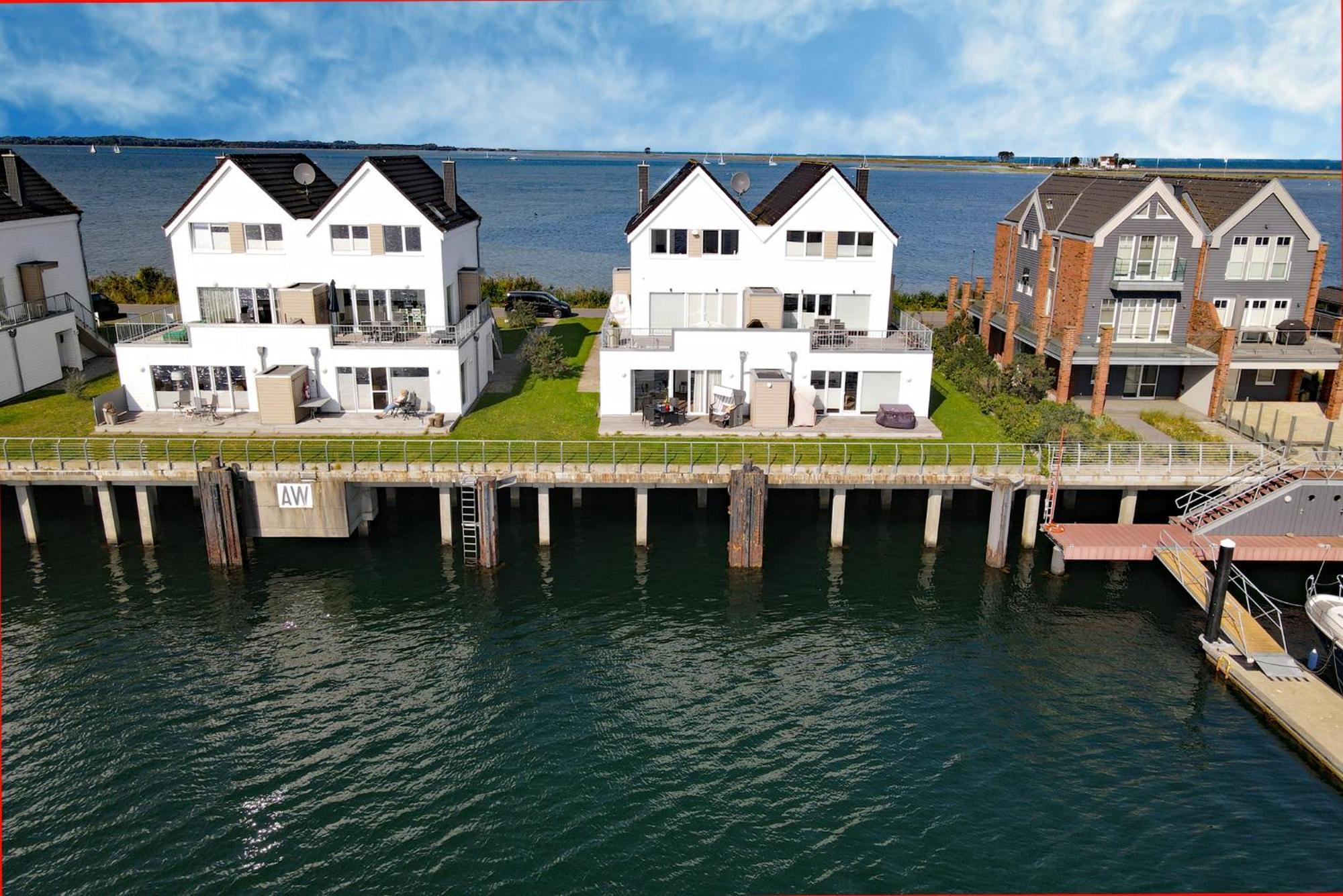 3-Zi-Fewo Brigantine 33 By Seeblick Ferien Oro, Wasserblick,Sauna Olpenitz Exterior photo